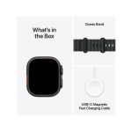 Apple Watch Ultra 2 | 49mm | Black Titanium | Black Ocean Band - New