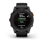 Garmin fenix 7 Pro Solar | Black Silicone Band - New