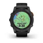 Garmin fenix 7 Pro Solar | Black Silicone Band - New