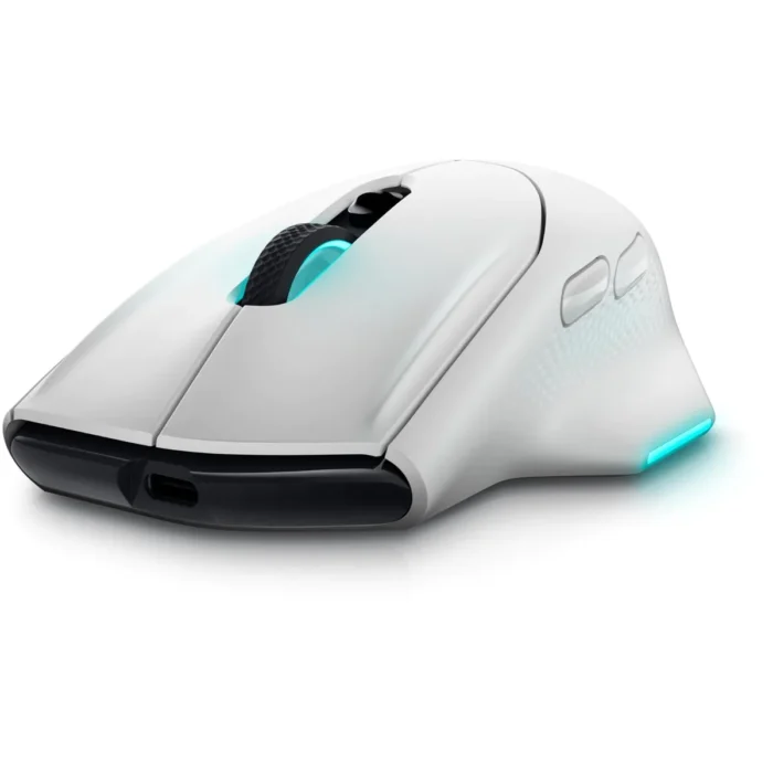 Alienware AW620M Wireless Gaming Mouse - Lunar Light