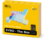 LinkedSparx The Box Kit 16pc Smart LED RGB Square Lights with Letter Slides