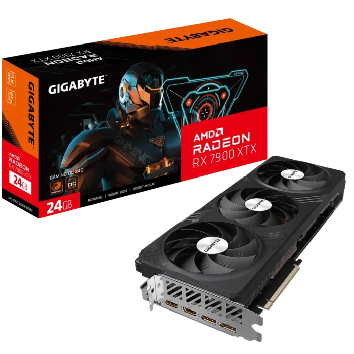 Gigabyte Radeon RX 7900 XTX GAMING OC 24G GV-R79XTXGAMING-OC-24GD 24GB GDDR6 384-bit PCIe 4.0 Desktop Graphics Card - New