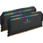 CORSAIR DOMINATOR® PLATINUM RGB 64GB (2x32GB) DDR5 DRAM 5200MT/s CL40 Memory Kit - New