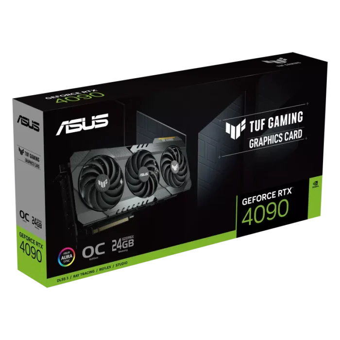 TUF GeForce RTX 4090 24GB OG OC Edition Gaming Graphics Card | NVIDIA | 24 GB | GeForce RTX 4090 | GDDR6X | HDMI ports quantity 2 | PCI Express 4.0 - New