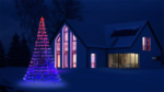 Twinkly | Light Tree 3D | 750-LED | 4M X 2M