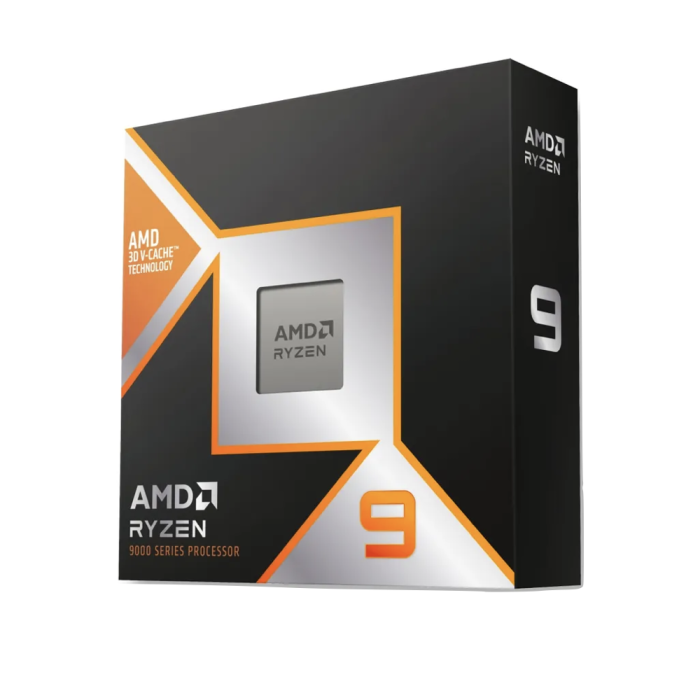AMD Ryzen 9 9900X3D, AMD Ryzen™ 9, Socket AM5, 4 nm, AMD, 9900X3D, 4.4 GHz - New - Image 1