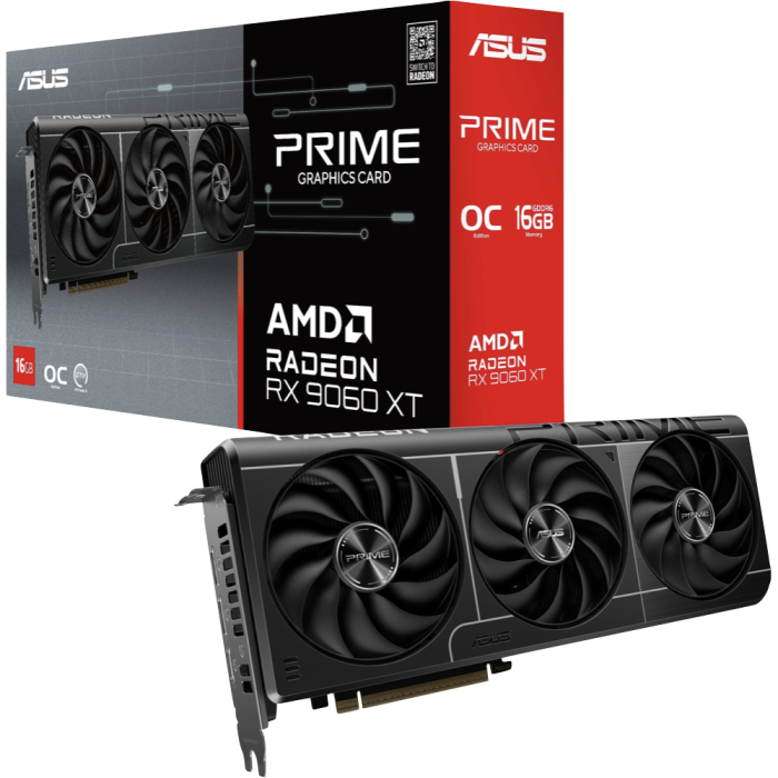 ASUS PRIME RADEON™ RX 9060 XT 16GB - New - Image 1