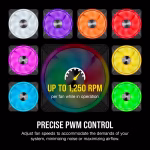 Corsair QL140 RGB 140mm Case Fan (2-Fan Pack) - New - Image 4