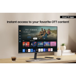 Samsung 32" Smart Monitor M70D UHD, USB-C with Speakers & Remote - New - Image 4