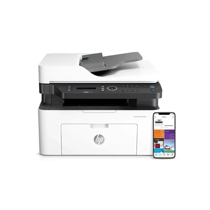 HP LaserJet MFP 137fnw Multifunction Mono Laser Printer - Image 4