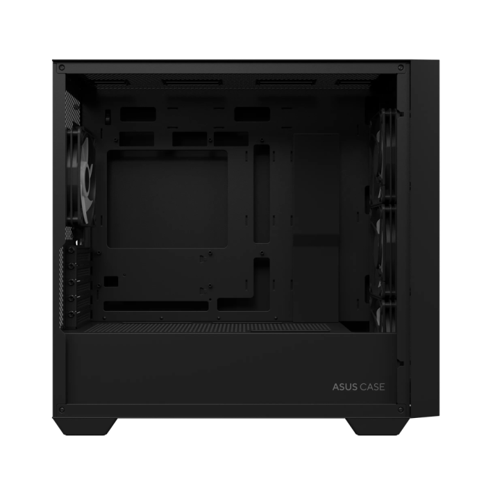 ASUS A21 PLUS TG Mesh Steel Black Micro-ATX Mid-Tower Desktop Chassis - Image 4