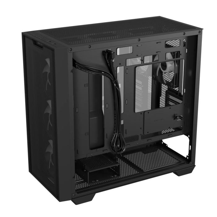 ASUS A21 PLUS TG Mesh Steel Black Micro-ATX Mid-Tower Desktop Chassis - Image 6