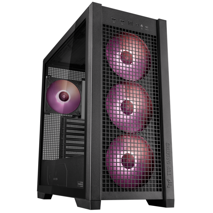 ASUS TUF GT302 Argb Black Gaming Chassis - New - Image 1