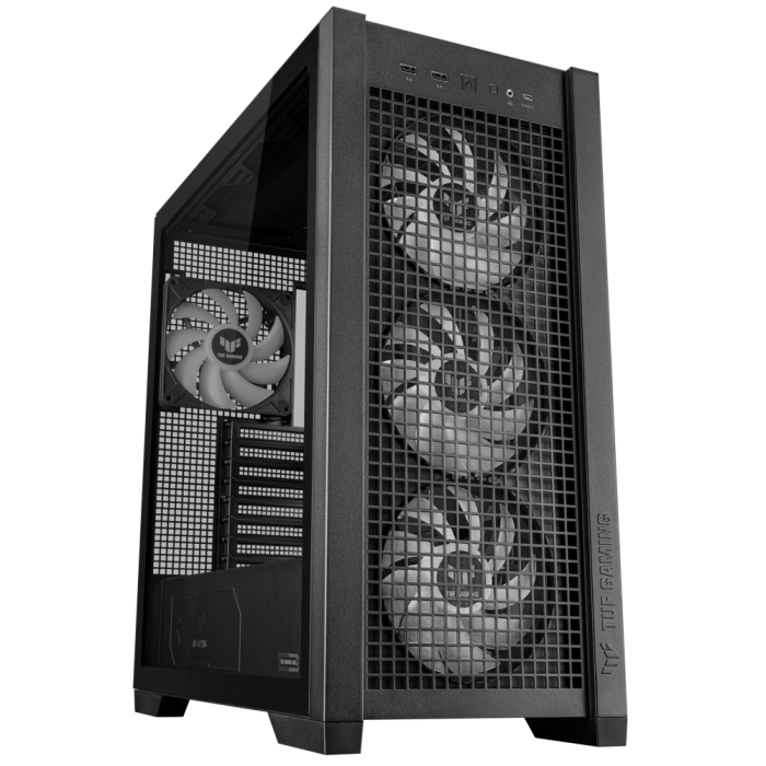 ASUS TUF GT302 Argb Black Gaming Chassis - New - Image 2