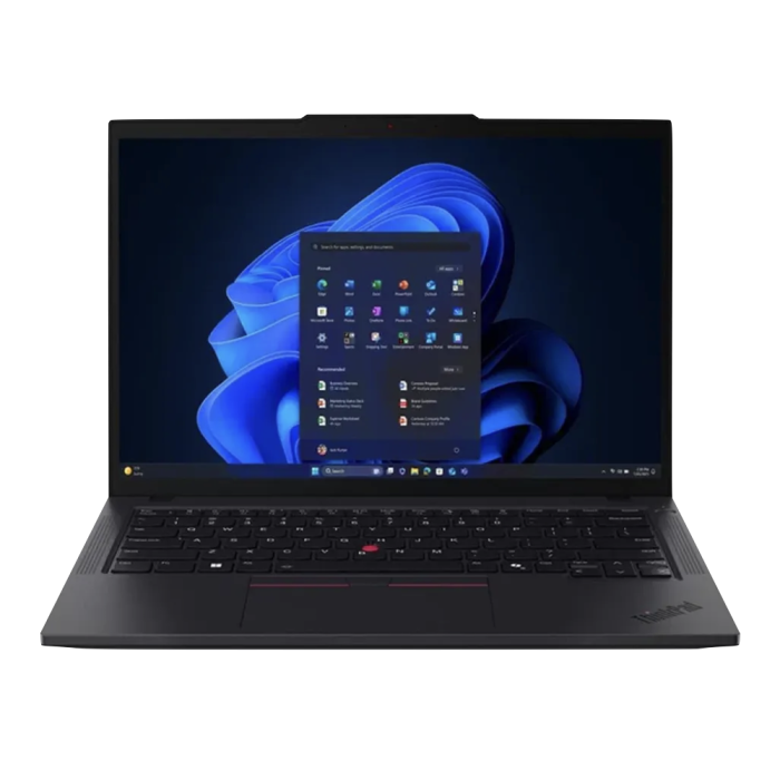 Lenovo ThinkPad T14 Gen 6 Notebook PC – Core Ultra 7 255U / 14″ WUXGA / 16GB RAM / 1TB SSD / LTE / Win 11 Pro (21QC001HZA) - New - Image 1