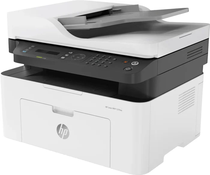 HP LaserJet MFP 137fnw Multifunction Mono Laser Printer - Image 2