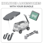 Burleigh Wagon Bundle | Including All Accessories  | Seafoam Green (Monday Madness) - Image 7
