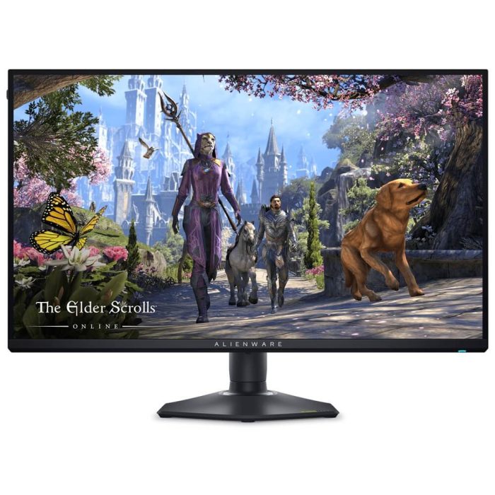 AlienWare 27 4K Dual-Resolution Gaming Monitor | 27-inch 4K UHD | 180Hz Refresh Rate | Height Adjustable Stand | 3-Year Warranty - New - Image 1