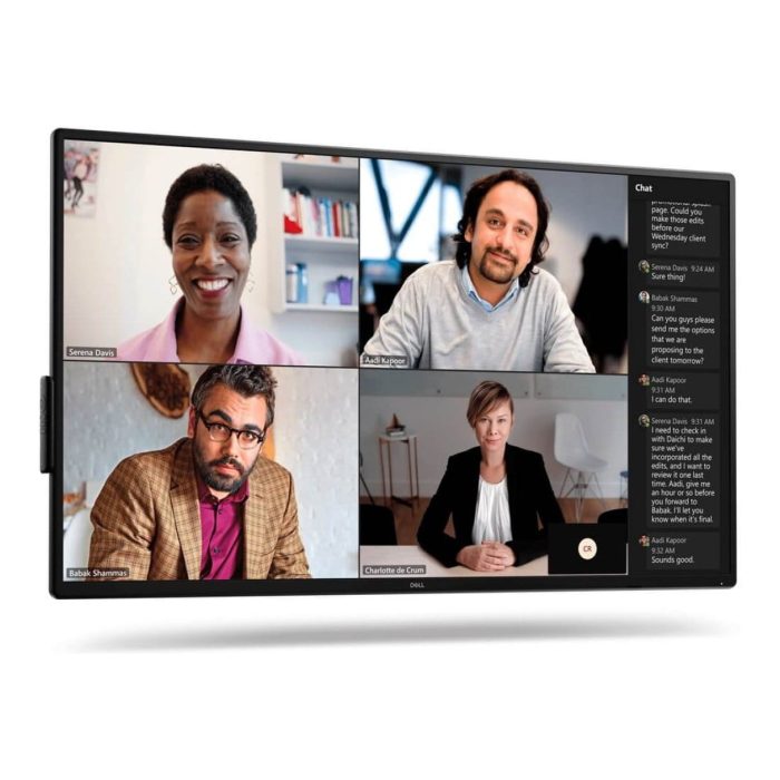 Dell P5525QC | 55-inch 4K UHD | USB-C 90W PD | HDMI 2.0 & DP 1.4 | Conference Monitor - New - Image 3