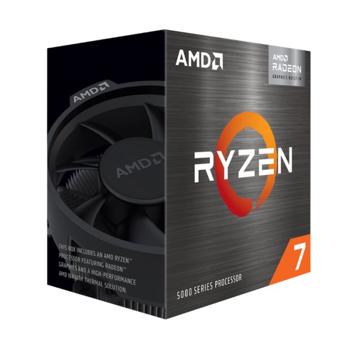 AMD Ryzen 7 5700G | 8-Core / 16-Thread | Up to 4.6GHz Boost | Radeon Graphics | AM4 Socket - New - Image 1