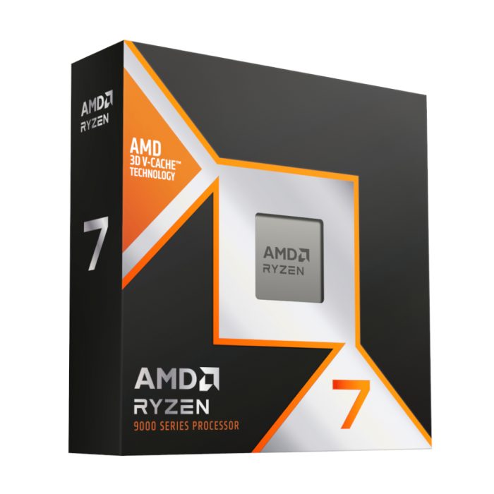 AMD Ryzen 7 9800X3D | 8 Cores / 16 Threads | 5.2GHz Boost | 104MB 3D V-Cache | AM5 Socket - New - Image 1