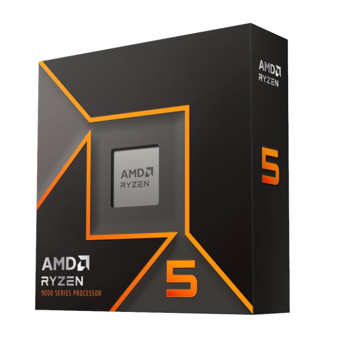 AMD Ryzen 5 9600X | 6-Core / 12-Thread | Boost up to 5.4GHz | AM5 Socket | DDR5 & PCIe 5.0 - New - Image 1