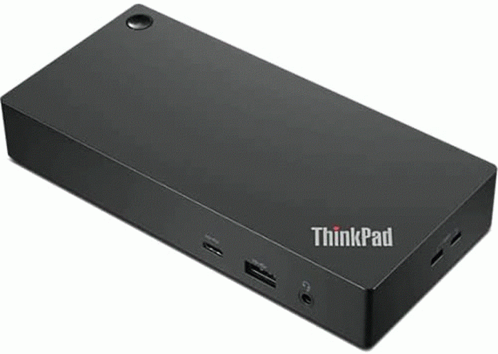 Lenovo ThinkPad Universal USB-C Dock | 2x DisplayPort | 1x HDMI | 3x USB 3.1 | 100W Power Delivery - New - Image 1