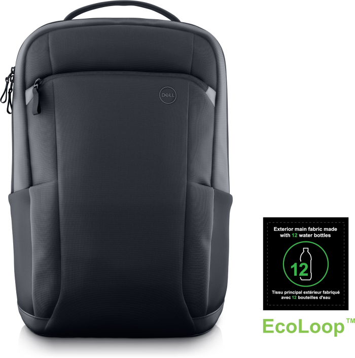 Dell CP5724S EcoLoop Pro Slim 15 Backpack | Fits Up To 15-inch Laptop | Eco-Friendly Materials | Slim Profile | Organized Storage - New - Image 1
