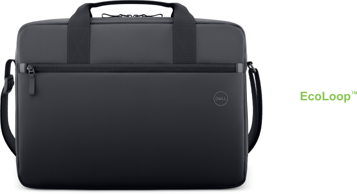 Dell EcoLoop Essential Briefcase | Fits 14-16 Inch Laptops | Eco-Friendly Materials | Padded Laptop Compartment | Professional Carry - New - Image 1