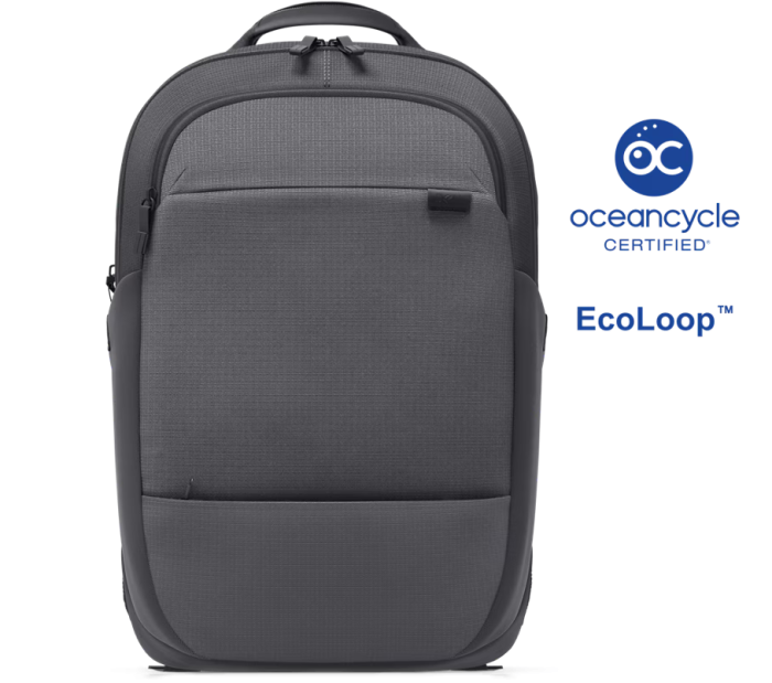 Dell Pro 13-14 Plus EcoLoop Backpack | Fits 13–14 Inch Laptops | Eco-Friendly Materials | Padded Laptop Compartment | Organised Storage - New - Image 1