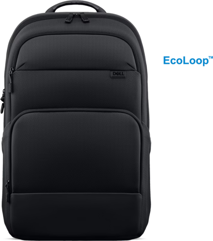 Dell Pro 14-16 Plus EcoLoop Backpack CP5626 | Fits 14–16 Inch Laptops | Eco-Friendly Materials | Padded Laptop Compartment | Professional Design - New