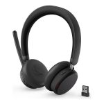 Lenovo Dual-Mode Wireless ANC Headset 6550 | Wireless ANC | Dual-Mode Connectivity | Business Headset | Foldable Design – New