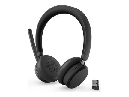 Lenovo Dual-Mode Wireless ANC Headset 6550 | Wireless ANC | Dual-Mode Connectivity | Business Headset | Foldable Design - New