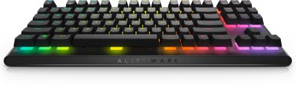 Alienware Tenkeyless Gaming Keyboard | AlienFX RGB | 16.8M Colours | US-English Layout | Adjustable Height - New