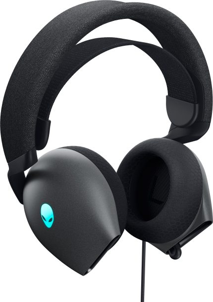 Dell Alienware AW520H | Wired Gaming Headset | USB & 3.5mm | Memory Foam Earpads | Breathable Fabric - New