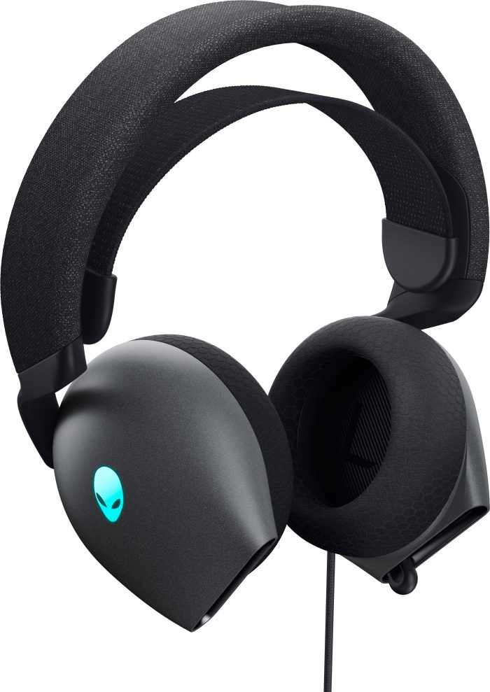 Dell Alienware AW520H | Wired Gaming Headset | USB & 3.5mm | Memory Foam Earpads | Breathable Fabric - New - Image 1