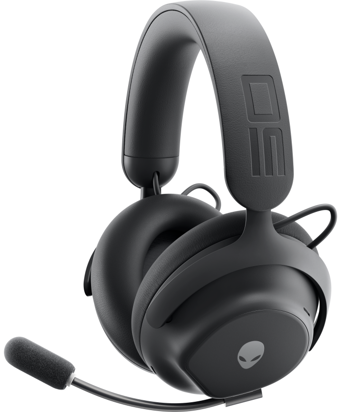 Dell AlienWare Pro Wireless Gaming Headset | 50mm Graphene Drivers | AI Noise Cancellation | Bluetooth & Wired | Fast Charging - New - Image 1