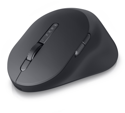 Dell MS900 Rechargeable Multi-Device Mouse | Wireless Bluetooth | Multi-Device Pairing | Ergonomic Design | USB-C Charging - New