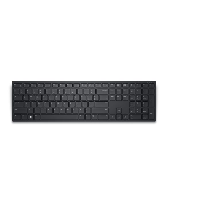 Dell Wireless Keyboard KB500 | QWERTY US International | 2.4GHz Wireless | Compact Design | Plug-and-Play - New - Image 1
