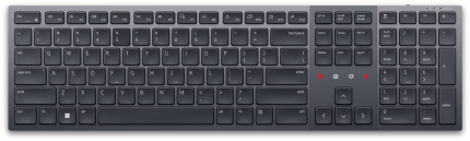 Dell Premier Collaboration Keyboard KB900 | Wireless Bluetooth | Multi-Device | Backlit Keys | QWERTY Layout - New