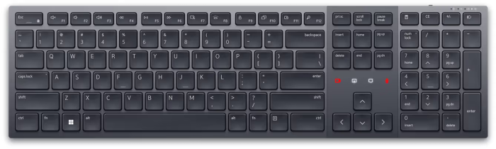 Dell Premier Collaboration Keyboard KB900 | Wireless Bluetooth | Multi-Device | Backlit Keys | QWERTY Layout - New - Image 1