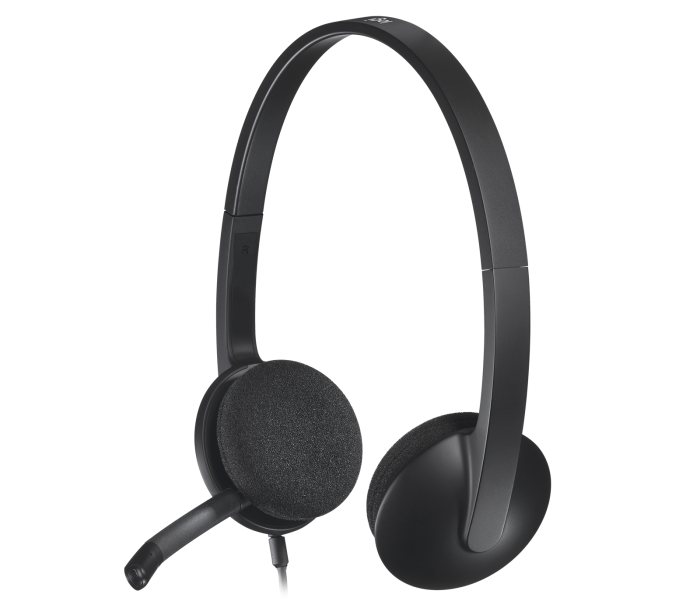 Logitech H340 USB Headset | Noise-Cancelling Mic | USB-A | Plug & Play - New - Image 1