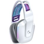 Logitech G733 Lightspeed WHITE | Wireless RGB Gaming Headset | DTS Headphone:X 2.0 | 29Hr Battery - New