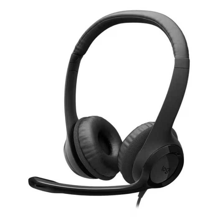 Logitech H390 USB-C | Noise-Cancelling Mic | In-Line Controls | Plug & Play - New - Image 1
