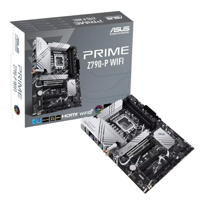ASUS PRIME Z790-P WIFI | ATX Motherboard | Intel LGA1700 | DDR5 7200+ | PCIe 5.0 - New - Image 1
