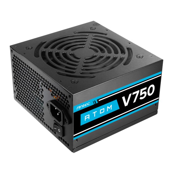 Antec Atom V750 | 750W Output | 120mm Silent Fan | Non-Modular | CircuitShield Protection - New - Image 1