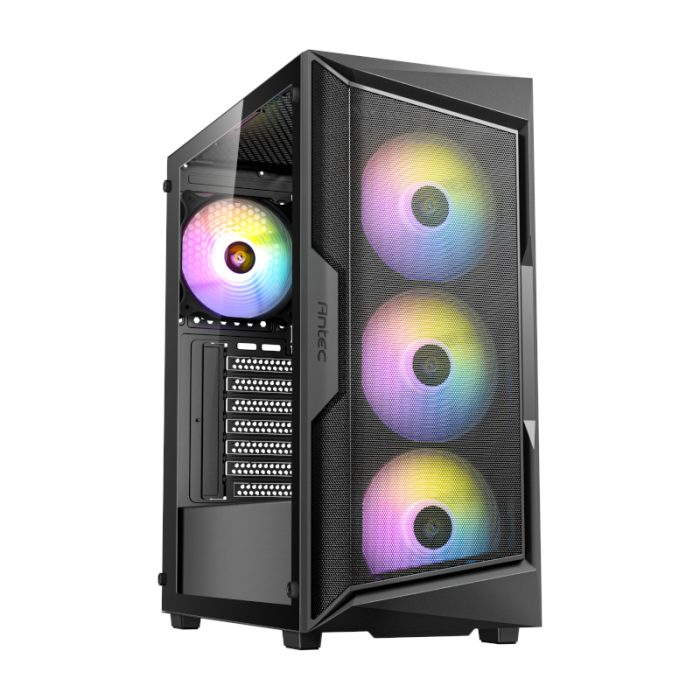 Antec AX61 Elite | Mid Tower ATX | 4x 120mm ARGB Fans | Tempered Glass Side Panel - New - Image 1
