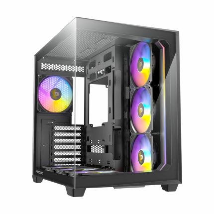 Antec C5 ARGB | Mid Tower ATX | 270° Tempered Glass | 7x ARGB PWM Fans | Dual Chamber - New
