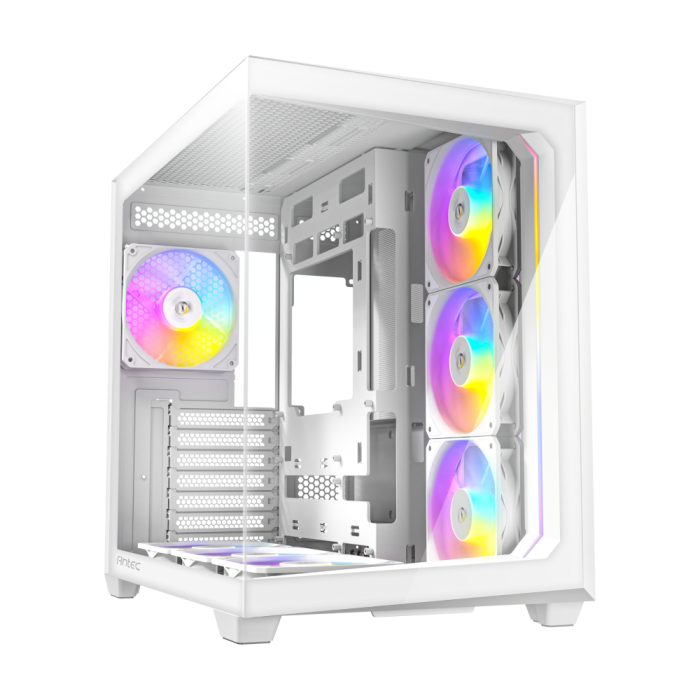 Antec C5 ARGB | Mid Tower ATX | 270° Tempered Glass | 7x ARGB PWM Fans | Dual Chamber - New - Image 1
