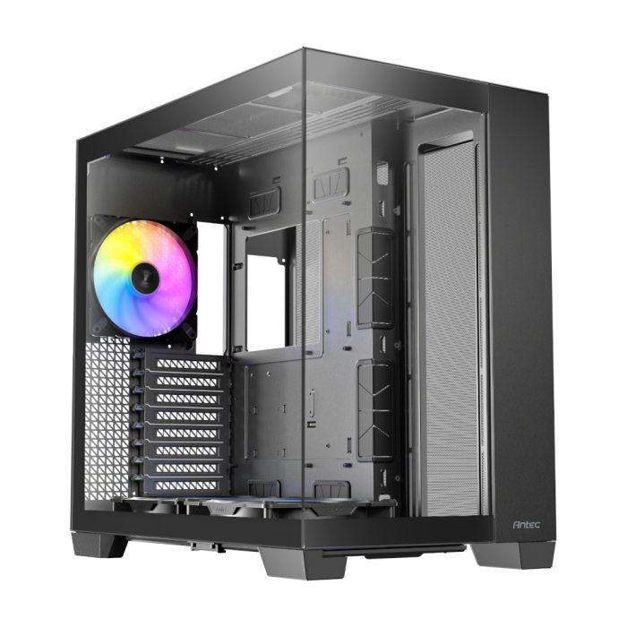 Antec C8 ARGB | E-ATX Full Tower | 270° Panoramic Glass | 3x ARGB PWM Fans | Dual Chamber Cooling - New - Image 1